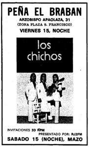 LOS CHICHOS 1982