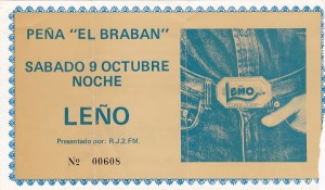 Leño - Peña El Braban